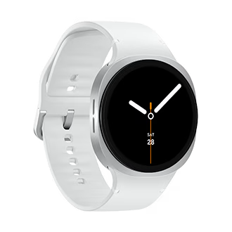 Samsung Galaxy Watch 8 (Silver, 40mm, Bluetooth)