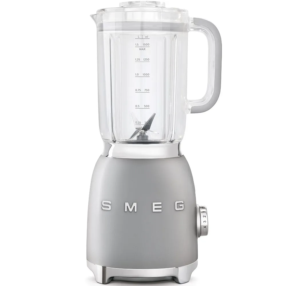 Blender Smeg 50’s Style, BLF01, 800W (Argintiu, NOU)