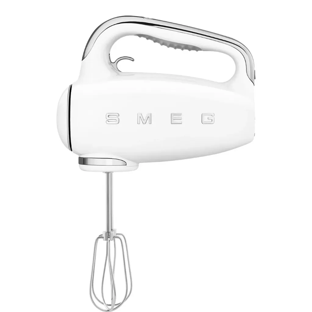 Mixer de mână Smeg 50’s Style, HMF01 (White, NEW)
