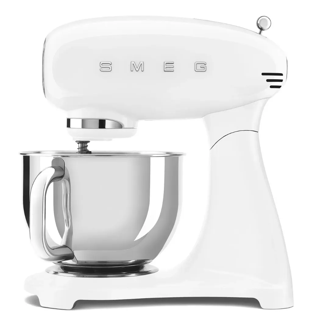 Mixer Smeg 50’s Style, SMF03, 800W, 4.8L (Alb, NOU)
