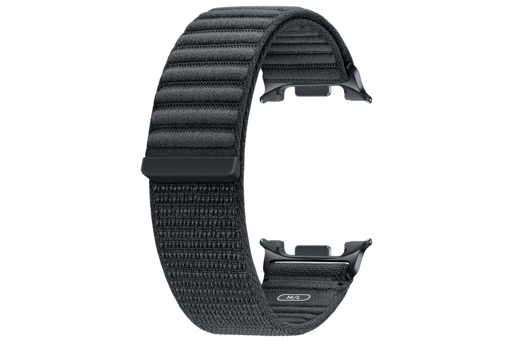Curea Smartwatch Samsung Fabric pentru Galaxy Watch8 / Watch8 Classic (M/L), Graphite