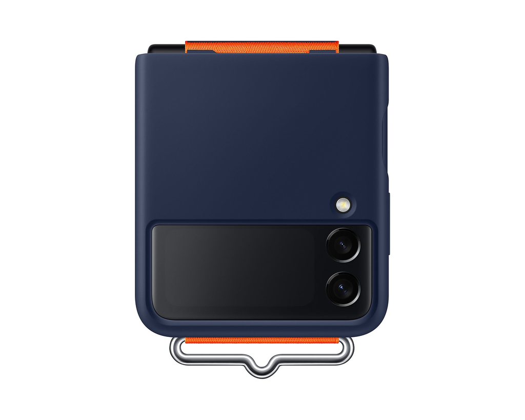Husă de protecție și curea Silicone Cover pentru Samsung Galaxy Z Flip 3