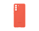 Husă de protecție Samsung Silicone Cover pentru Galaxy S21 FE, Coral