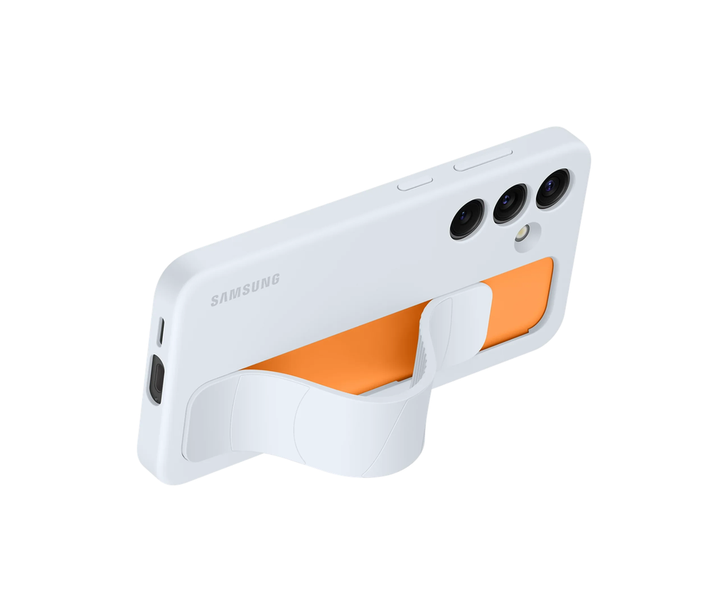 Husă pentru Galaxy S24, Standing Grip (Light Blue)