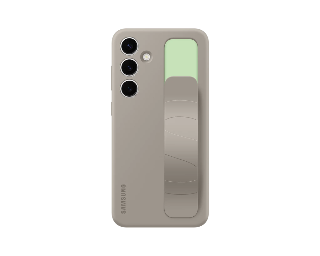 Husă pentru Galaxy S24+, Standing Grip (Cremă)