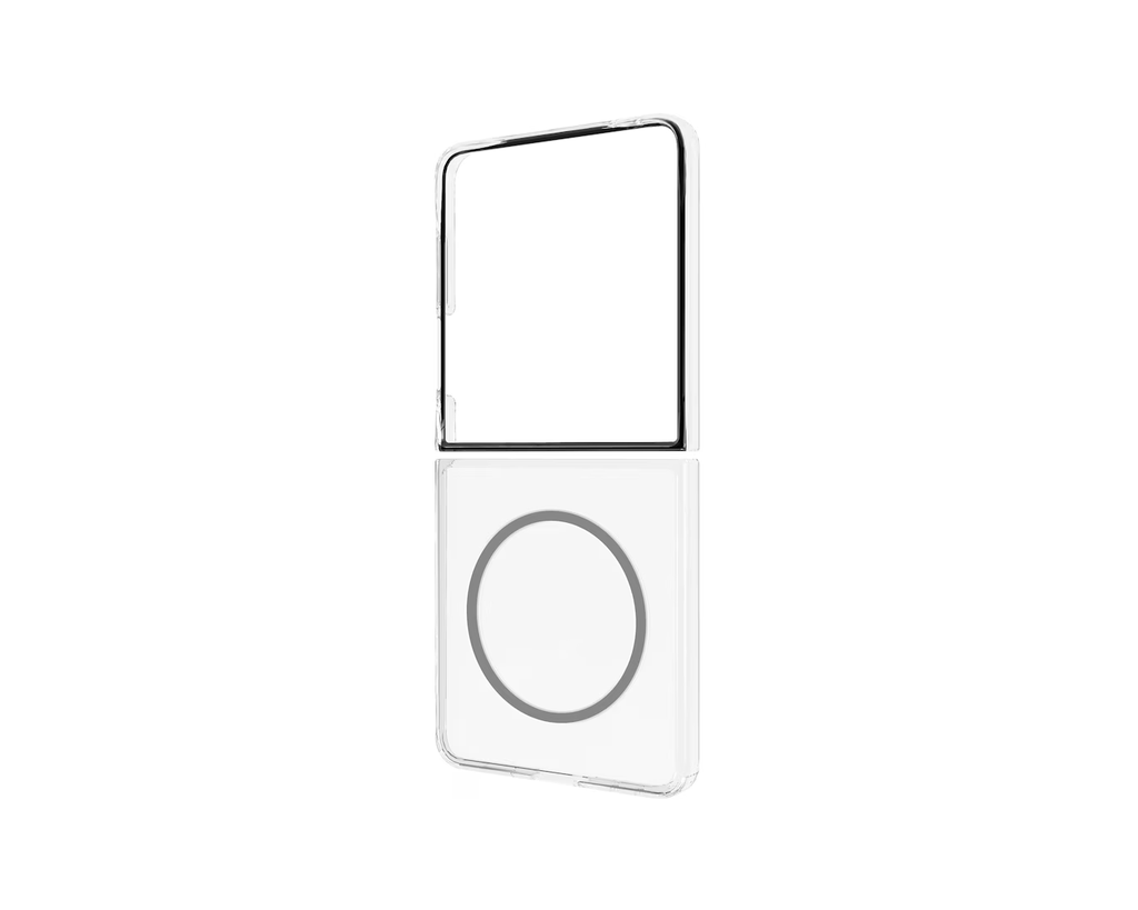Husă pentru Galaxy Z Flip7, Clear Magnet, Transparentă